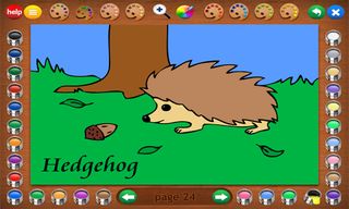 Coloring Book 18: Forest Babie - Screenshot 2