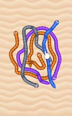 Worms Runners: Twisty Trails - Screenshot 4
