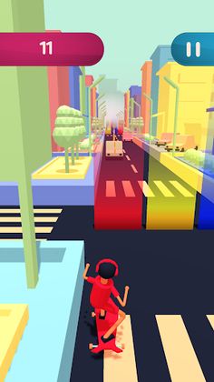Skater Boy-color switch surfer - Screenshot 1