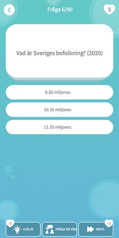 Quiz: Allmän Kunskapsquiz! - Screenshot 1