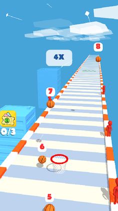 Hoop ball for coupons - Screenshot 1