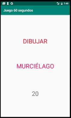 Juego 60 segundos - Screenshot 3