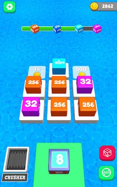 Merge Cubes2048:3D Merge game - Screenshot 4