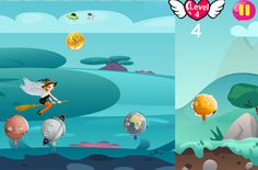 Flying Witch - Witch Jumping - Screenshot 4