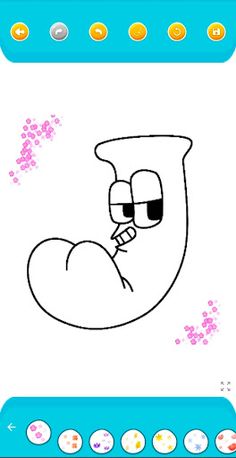 Alphabet Lore - Coloring - Screenshot 4