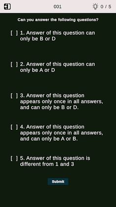 Quiz100 - Screenshot 1