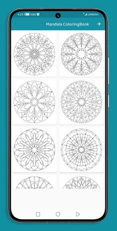 Mandala Coloring Book Adults - Screenshot 2