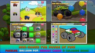 Monster Trucks Game for Kids 2 - Screenshot 1