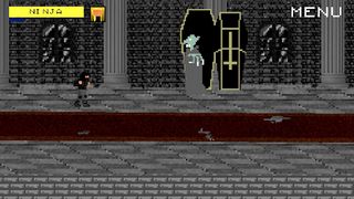 Vampire slayer ninja Pixel art - Screenshot 1