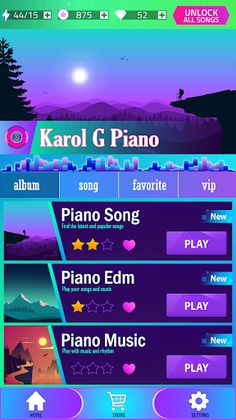 Karol G - TQG Piano Tiles - Screenshot 1