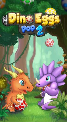 Dinosaur Eggs Pop 2: Save Dino - Screenshot 1