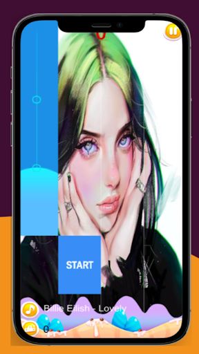 BILLIE EILISH Piano Tiles 2023 - Screenshot 3