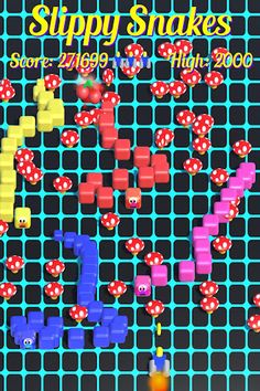 Slippy Snakes & centipedes - Screenshot 2