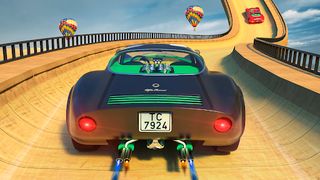 Mega Ramp GT Car Stunt Race - Screenshot 1