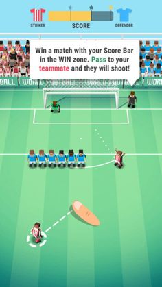 Tiny Striker: World Football - Screenshot 2