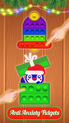 Pop It Christmas 3D Antistress - Screenshot 2