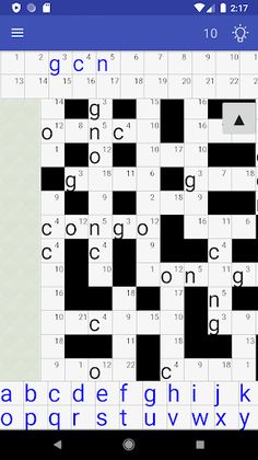 Universal cipher crosswords - Screenshot 3