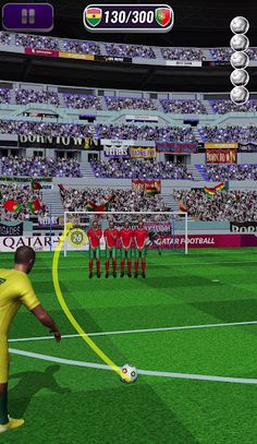 World Penalty Flick Soccer - Screenshot 2