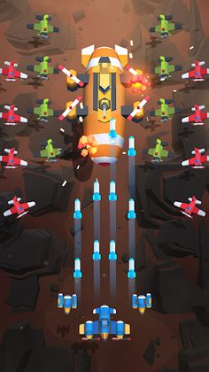 Burning Sky: Aircraft Combat - Screenshot 3