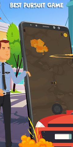 Car Pursuit – Cops Chase Road - Screenshot 3