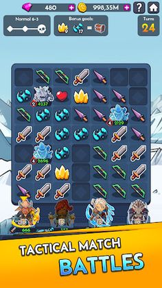 Squad Match - Puzzle Heroes - Screenshot 1