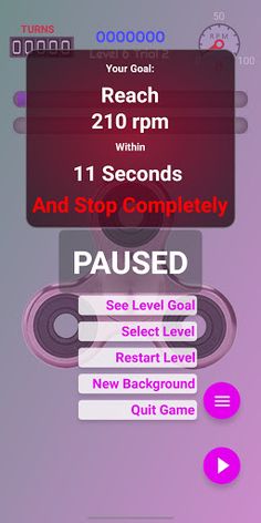 Fidget Spinner: Race with Time - Screenshot 3