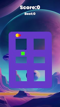 Maze Cube Collecting 2D - Screenshot 2