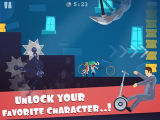 happy ride wheels game - Screenshot 1