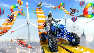 Stunt Bike Rider-Mega Ramps 3D - Screenshot 3