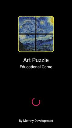 Art Puzzle -  Educational Game - Screenshot 1