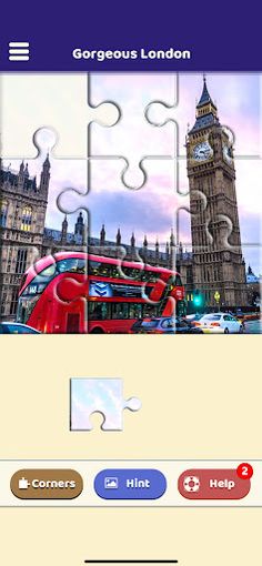 Gorgeous London Puzzle - Screenshot 1