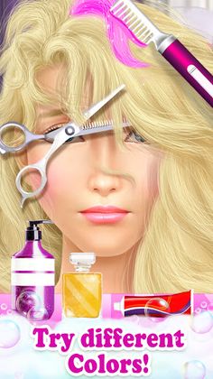 HAIR Salon Makeup Games - Screenshot 4