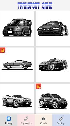 Transport Game Pixel Art - Screenshot 2