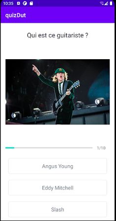 QCM Guitariste - Screenshot 2