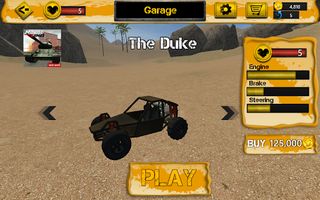 Sahara Prado : Desert Racing - Screenshot 3