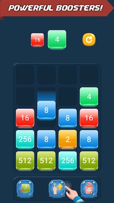 Drop Merge Blocks: 2048 Puzzle - Screenshot 3
