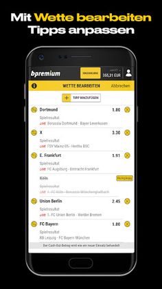 bpremium – Sportwetten App - Screenshot 3