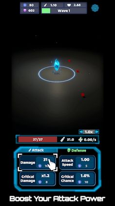 Crystal Defense Battle - Screenshot 2