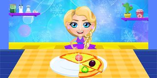 Frozen: Elsa in Pizzaria - Screenshot 1