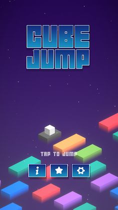 Cube Jump - Cross The Blocks - Screenshot 1