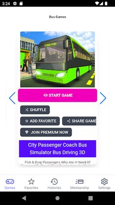 Fun Bus Games - Let's Drive - Screenshot 1