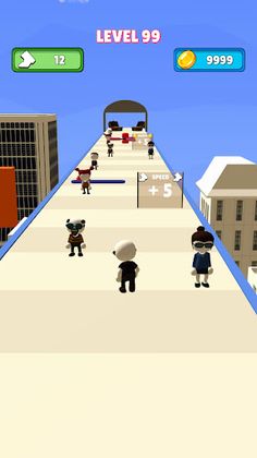 Slap Thief Run 3D - Screenshot 3