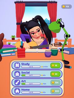 Idle Girl Life - Screenshot 1