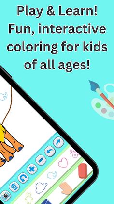 Coloring book: Play & Learn - Screenshot 2