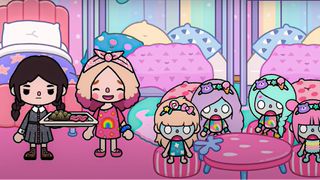 BocaBoca Toca Addams Wednesday - Screenshot 2