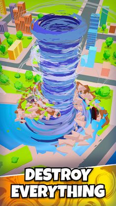 Idle Tornado 3D - Screenshot 4
