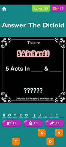 Ditloids - Word Puzzles Trivia - Screenshot 4