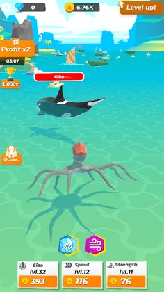 Idle Octopus - Tycoon Game - Screenshot 4