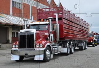 Jigsaw puzzle trailers truck - Screenshot 2