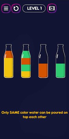 water sort puz color puzzle - Screenshot 2